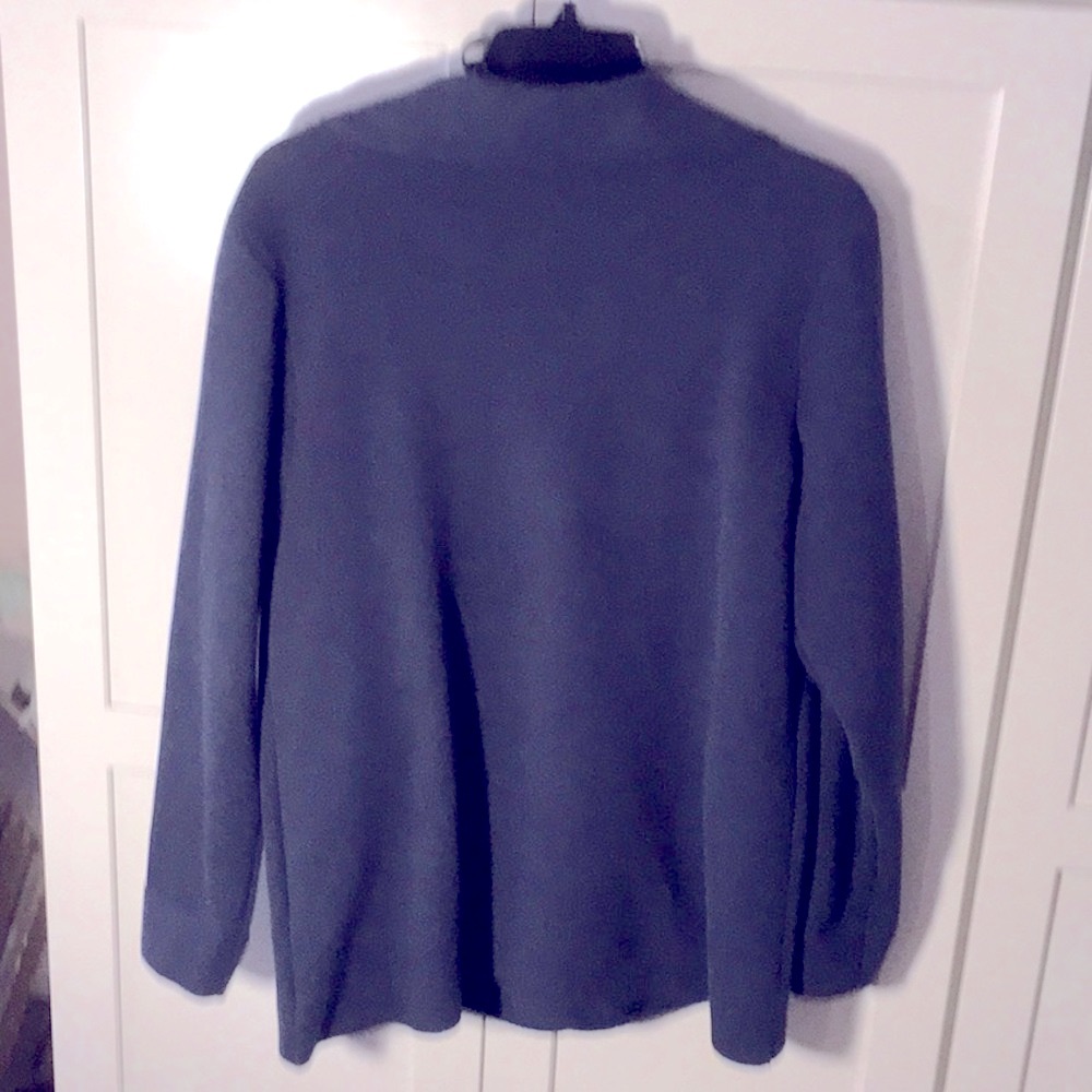 NIC + ZOE DARK NAVY DOUBLE BREASTED BLAZER. L - Picture 2 of 5
